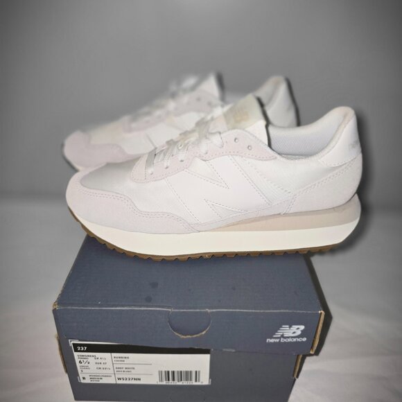 New Balance 237 Running Shoe,in Grey/White, Women's Size 6.5/Men's 5, New in Box - Picture 6 of 9